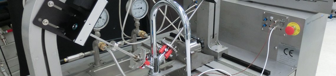 Prufstand Leistung Thermostatmischer test