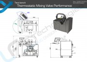 Leistungs Prufstand Thermostatmischer