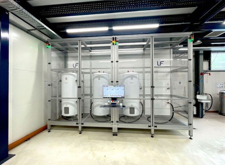 Prüflabor für Warmwasserbereiter