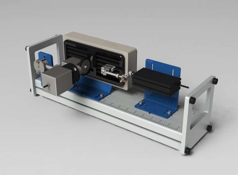Prüfstand für die Messung von Autolüftern