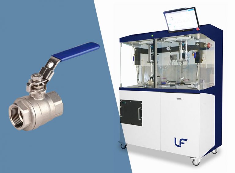 Prüfstand für Kugelhähne (RTS)