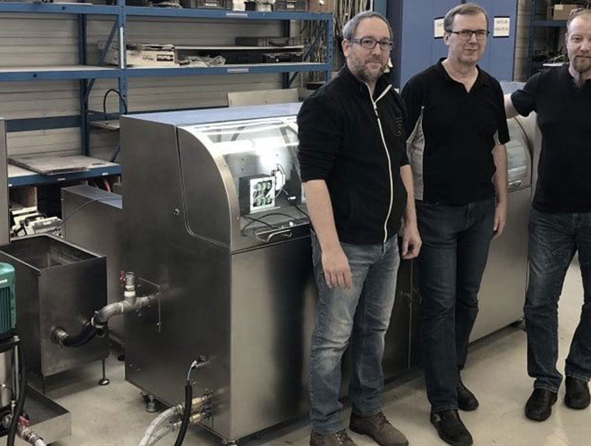 Prüfstand für Armaturen