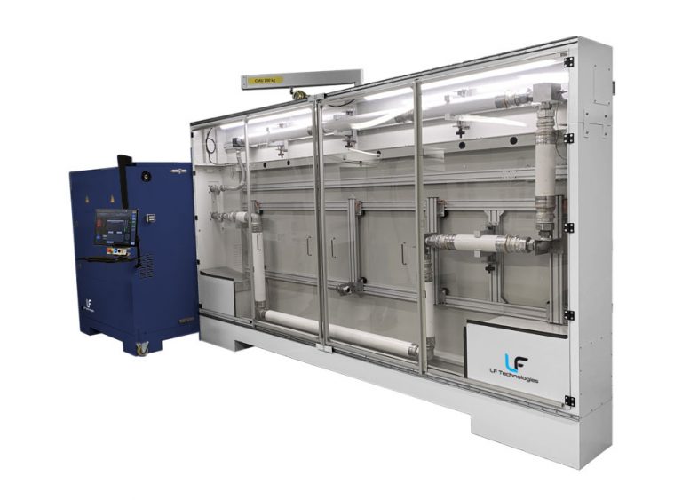 Prüfstand für den Thermoschock für Rohrleitungen