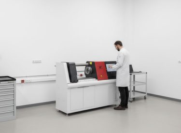 Torsionsprüfstand im Testbereich – LF Technologies