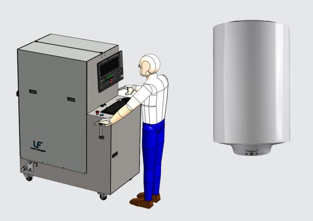 Zyklischer Druckgenerator für Warmwasserspeicher