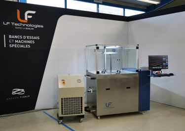 Prüfstand für die Verchromung von Armaturen und Accessoires