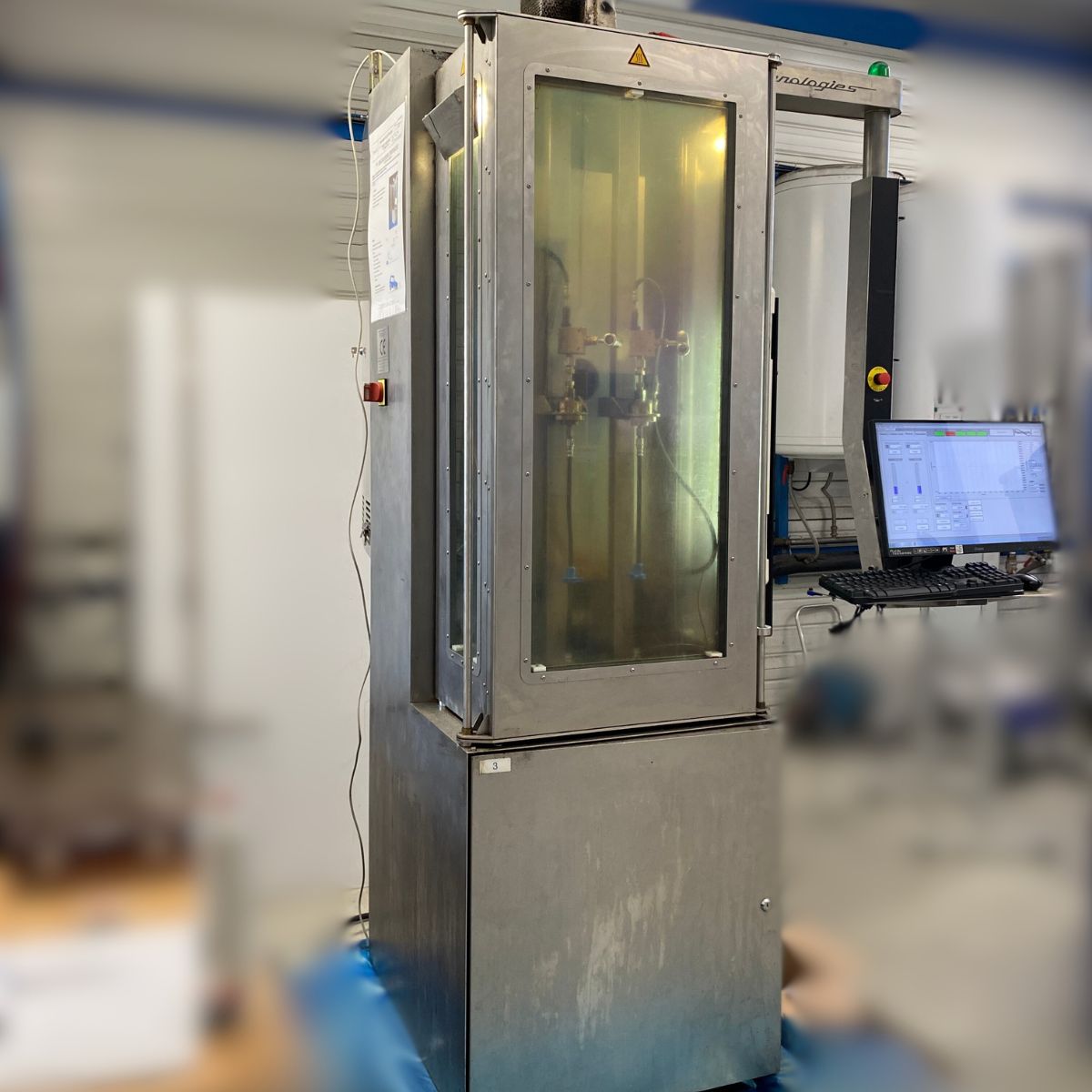 Retrofit eines Berstprüfstandes bei LF Technologies